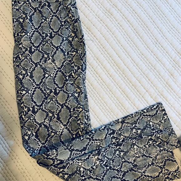NWT ZARA snake print trousers - Picture 5 of 5